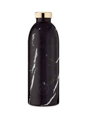 24Bottles Clima Bottle Black Marble 850ml