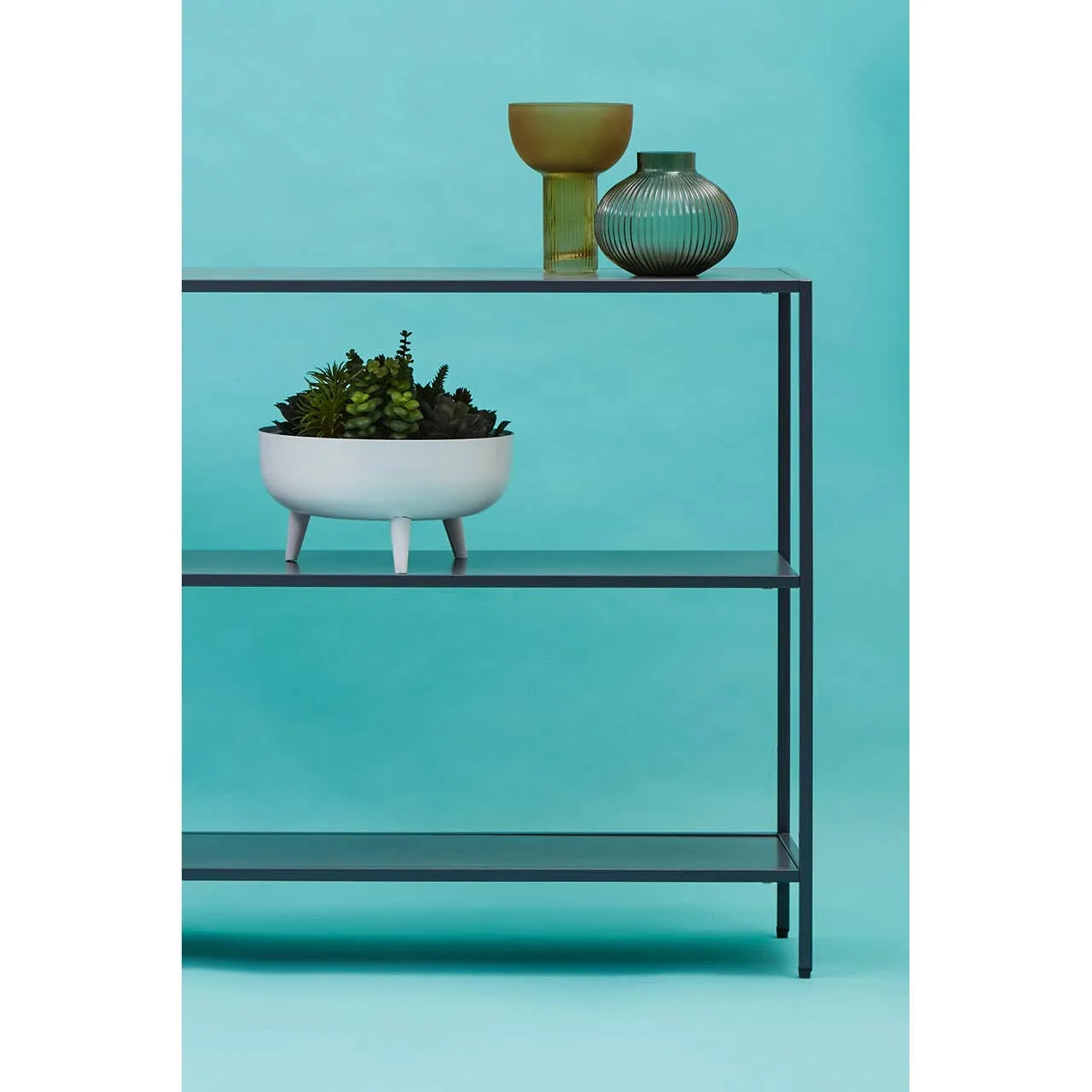 Acero Grey Console Table