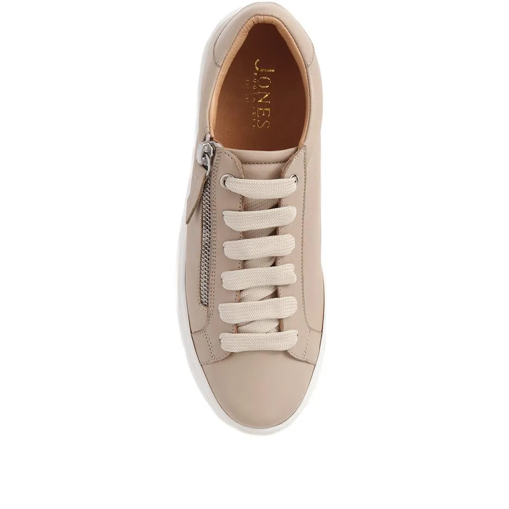 Amaliada Leather Platform Trainers - AMALIADA / 325 316