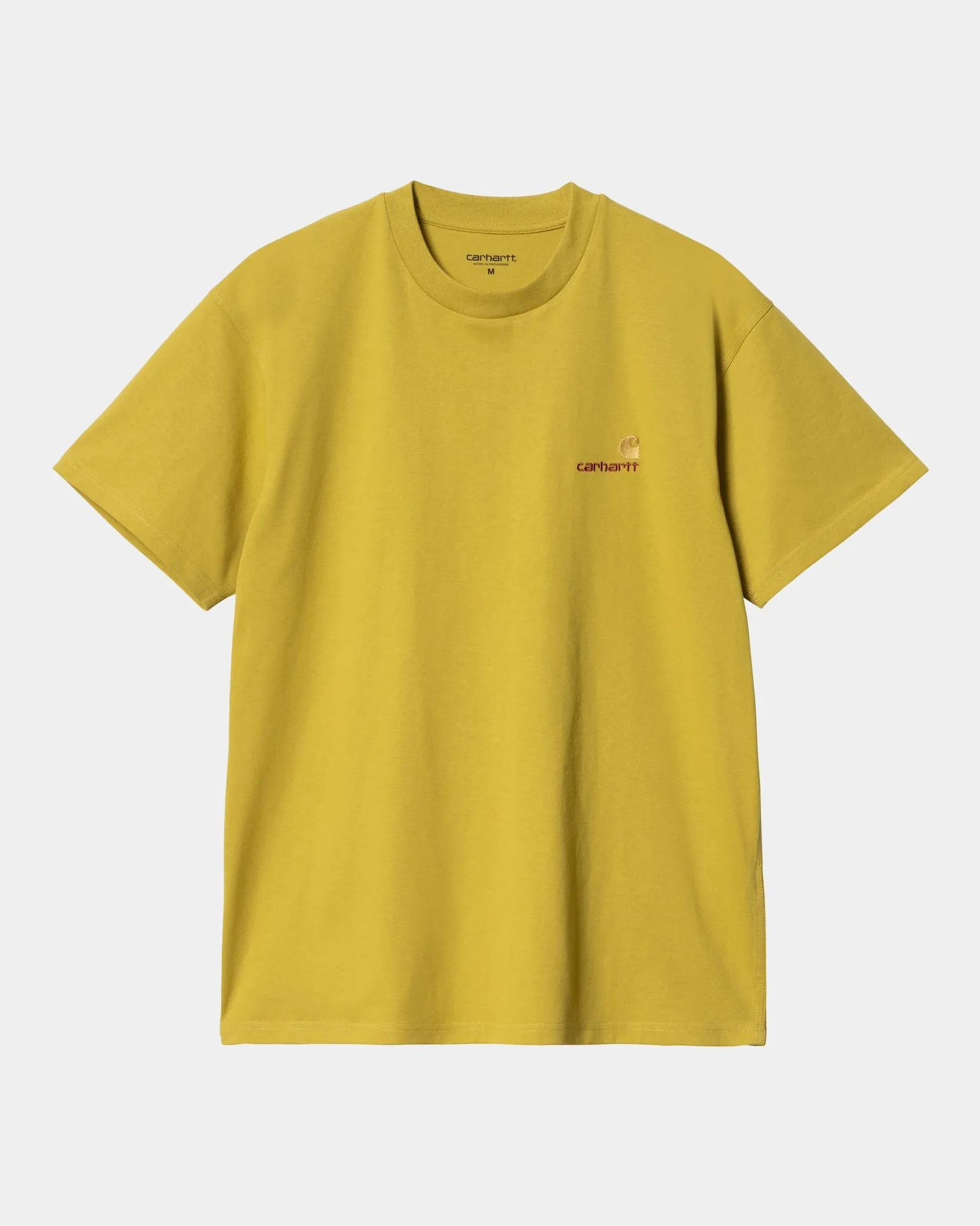 American Script T-Shirt | Golden Olive