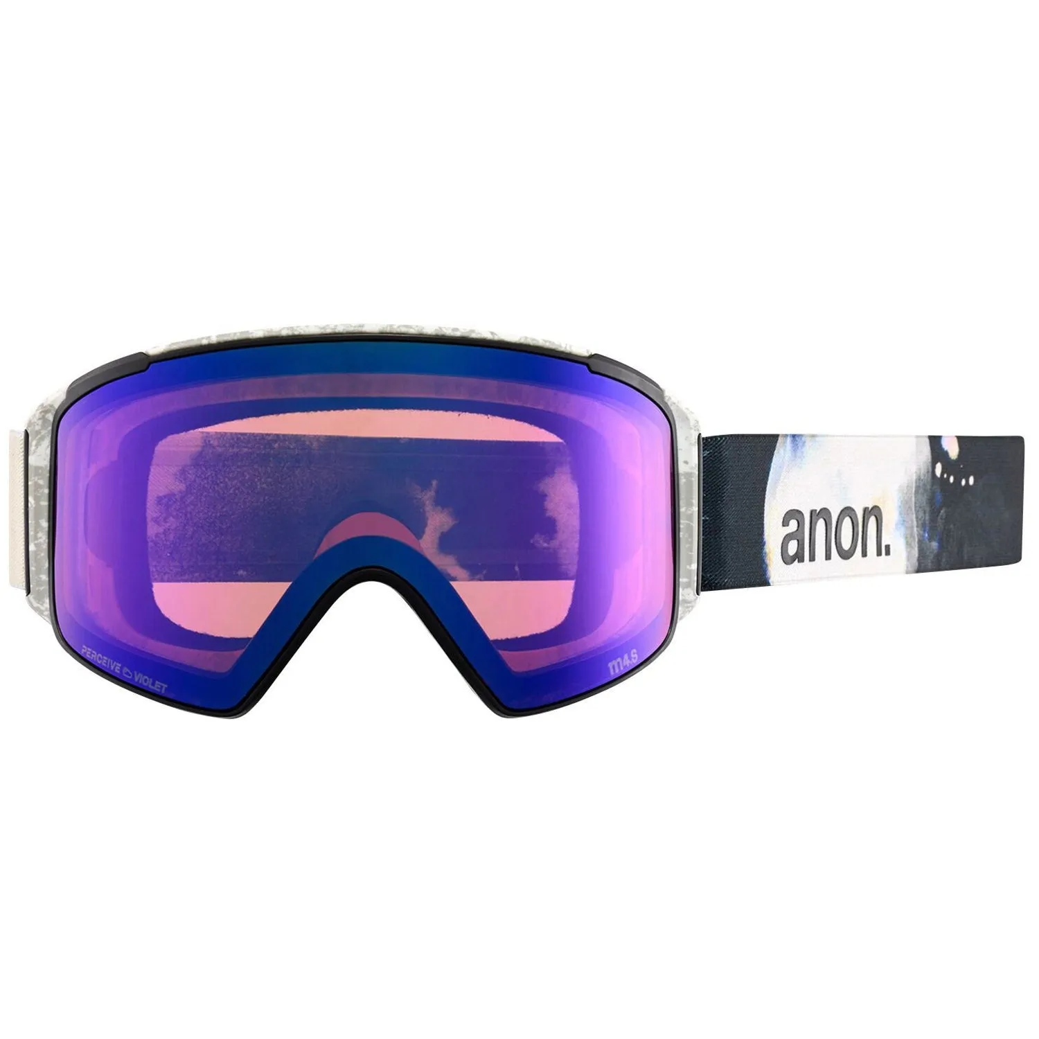 Anon M4S Cylindrical Goggles 2024 - Low Bridge Fit