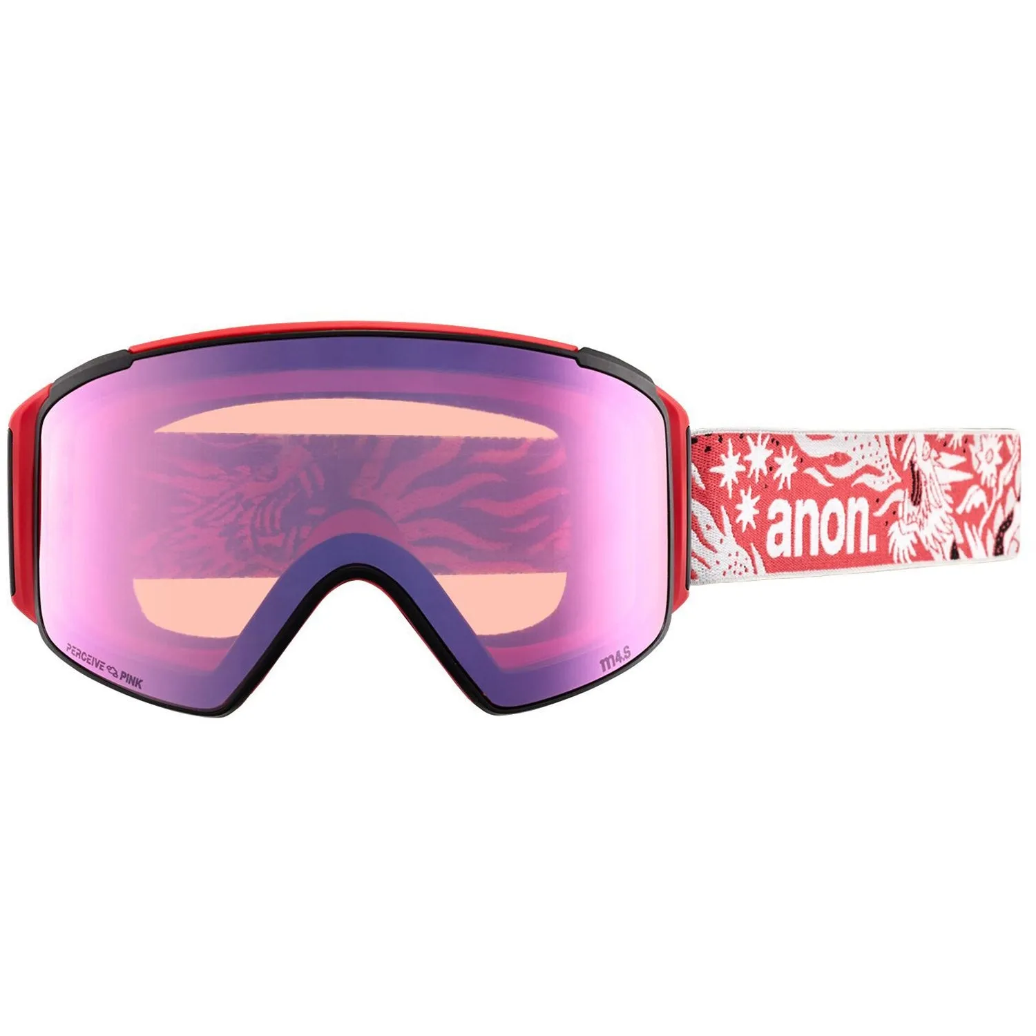 Anon M4S Cylindrical Goggles 2024 - Low Bridge Fit