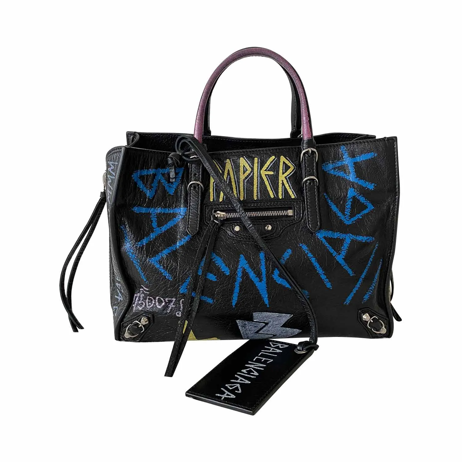 Balenciaga Graffiti Papier A4 Mini Bag