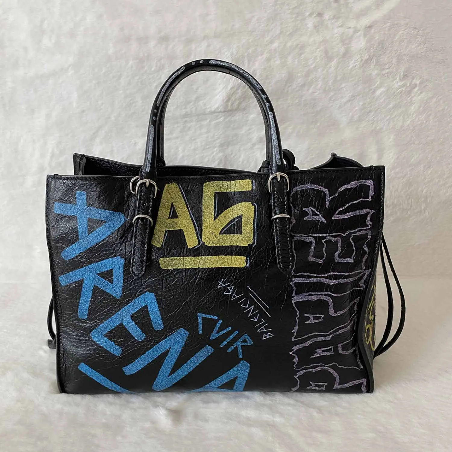 Balenciaga Graffiti Papier A4 Mini Bag