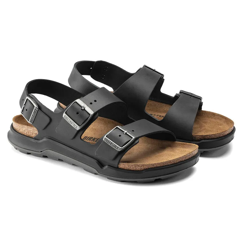 BIRKENSTOCK MILANO RUGGED BLACK