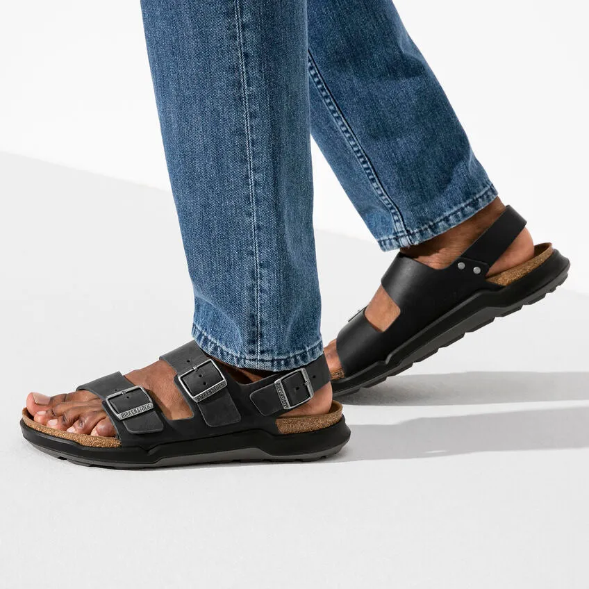 BIRKENSTOCK MILANO RUGGED BLACK