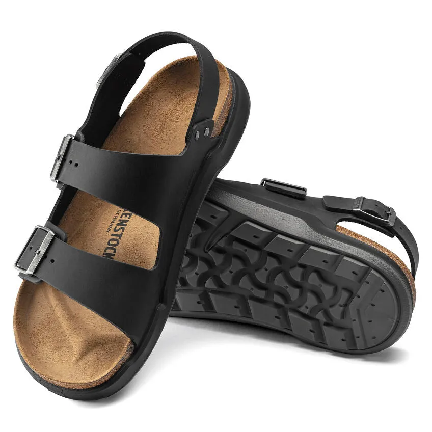 BIRKENSTOCK MILANO RUGGED BLACK