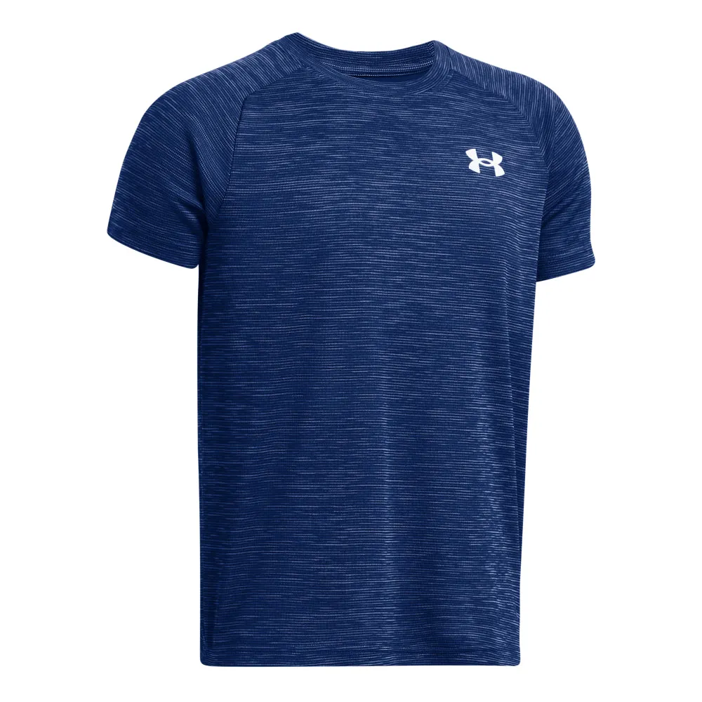 Boys' Under Armour Youth Textured Tech T-Shirt