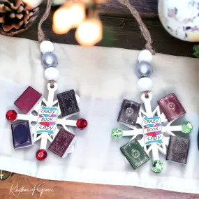 Crazy Book Lady Christmas Ornament: A Whimsical Tribute to Book Lovers!