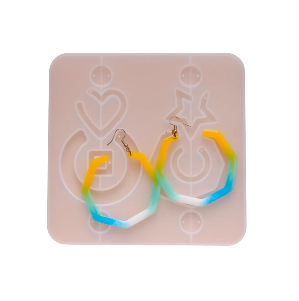 Dangling Earrings Silicone Mold