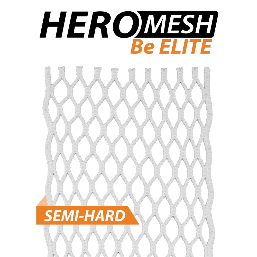 East Coast Dyes Hero Mesh 15mm Semi-Hard Lacrosse Mesh Stringing Piece