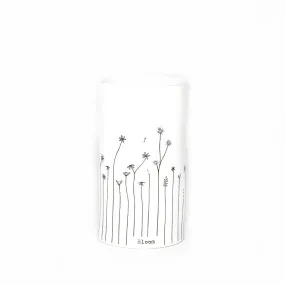 East of India Porcelain 'Bloom' Mini Vase