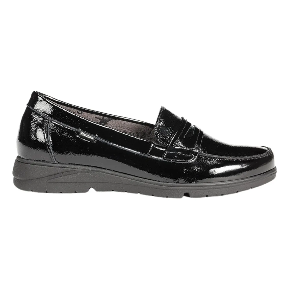 Fluchos Women's Styll F1835 Black Patent