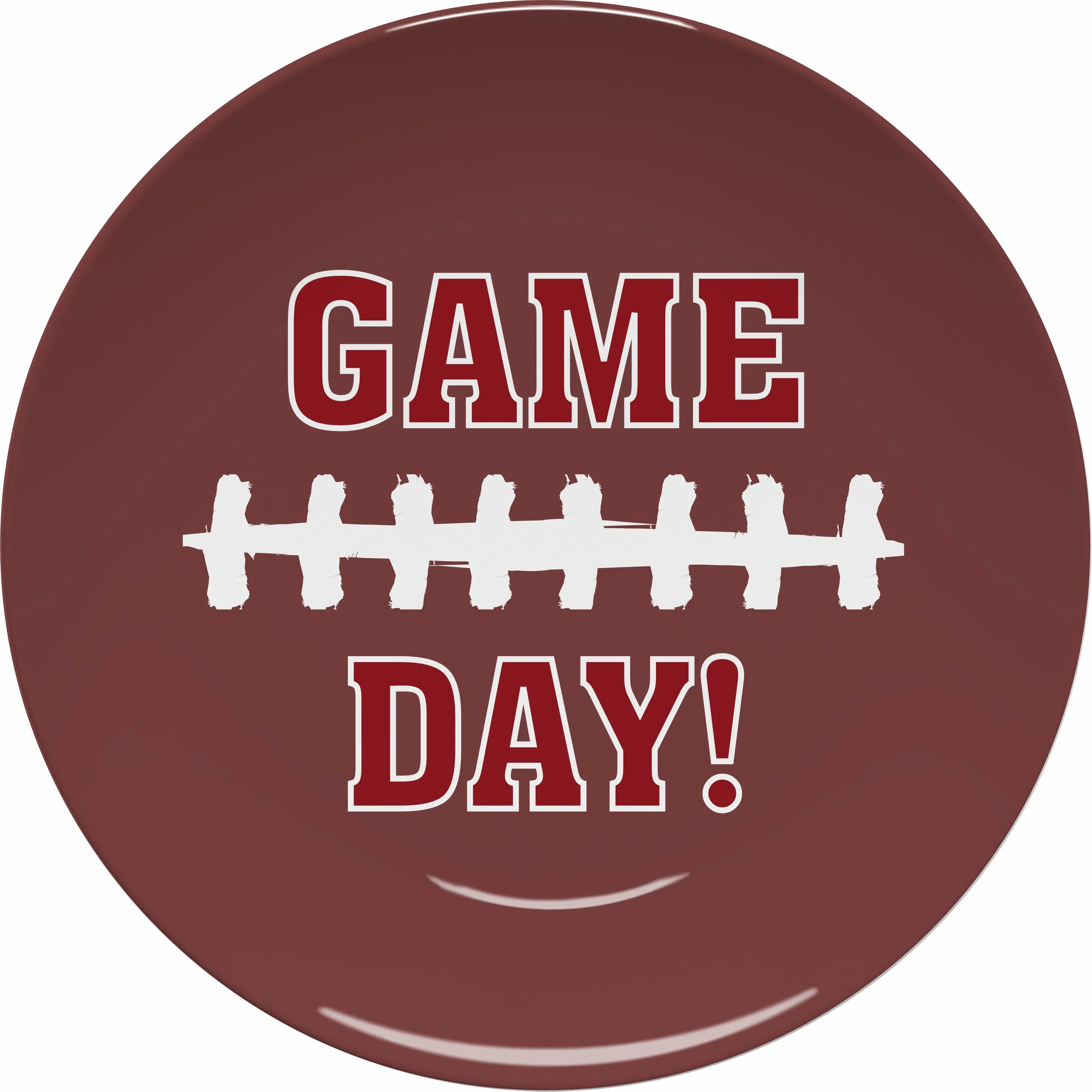 Game Day Plate - New!