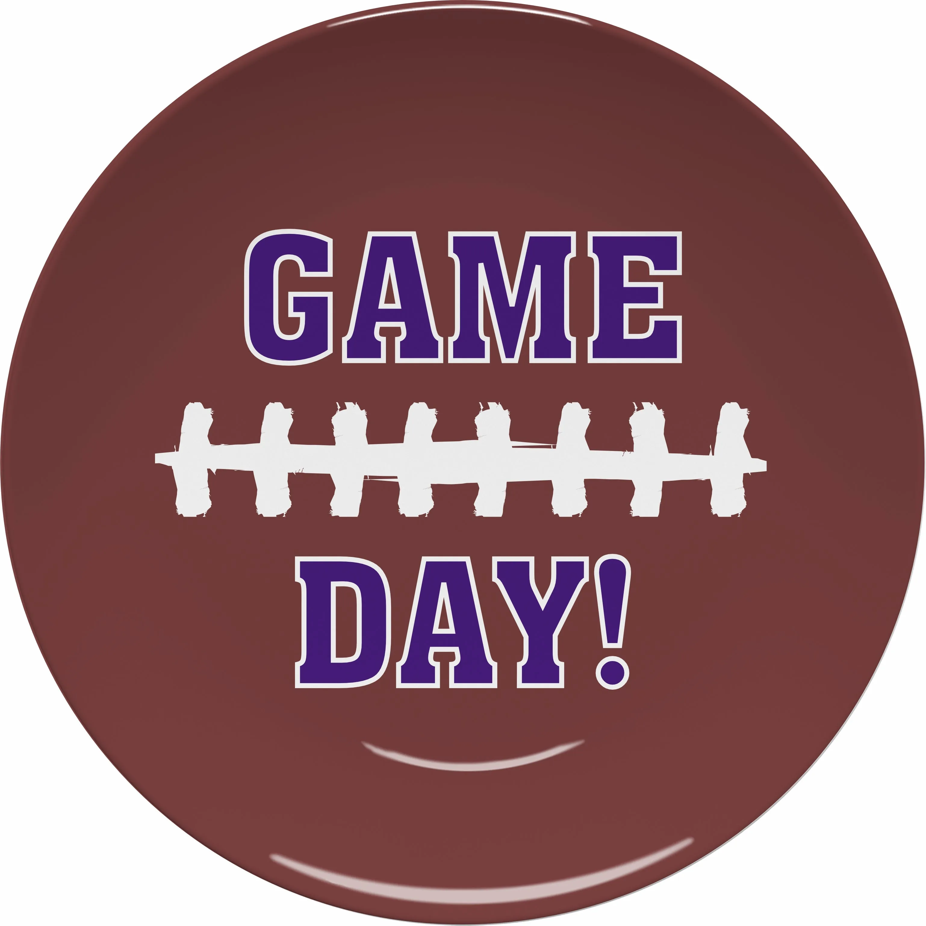 Game Day Plate - New!