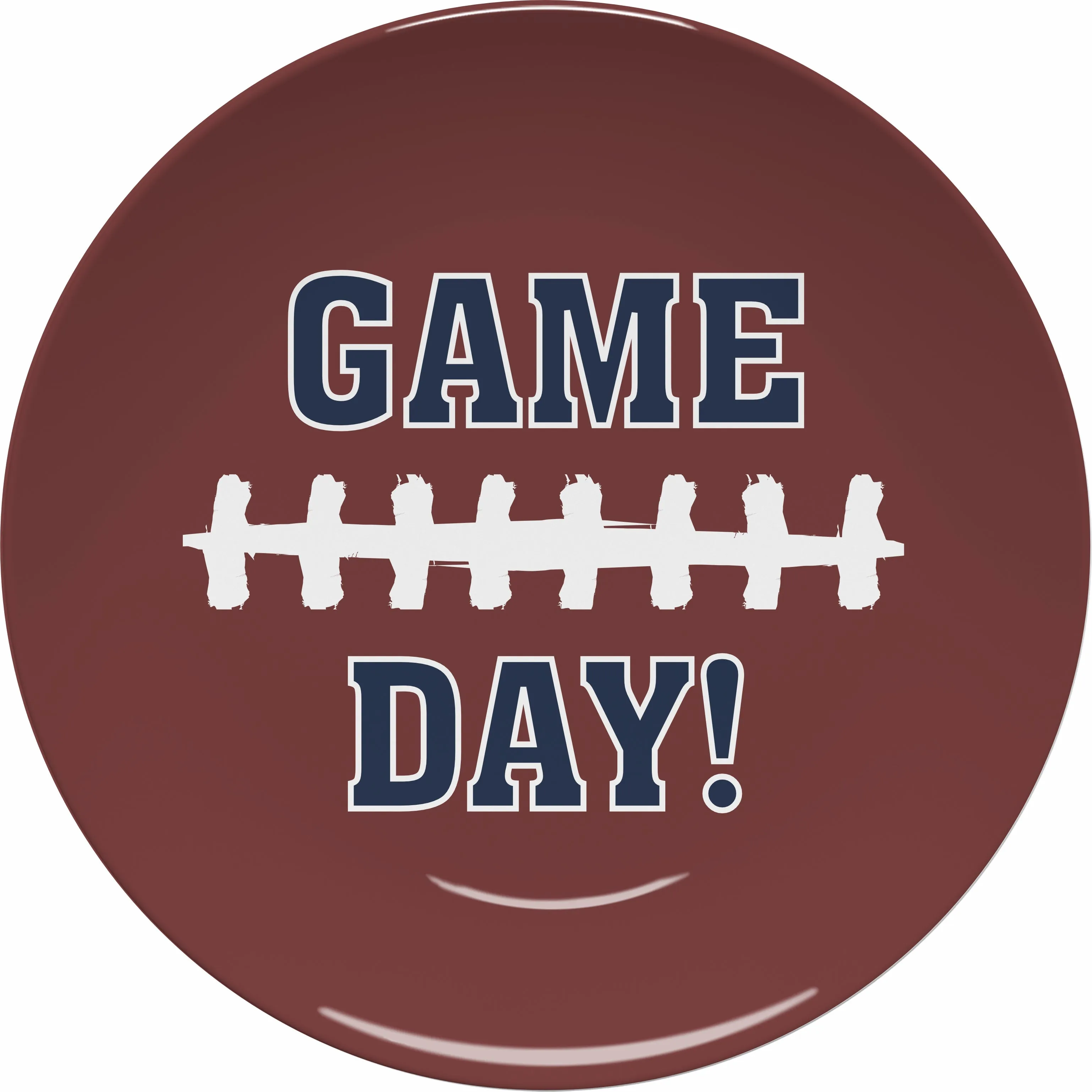 Game Day Plate - New!