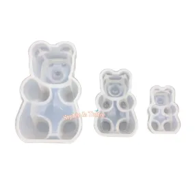 Gummy Bear Silicone Mold (3 Sizes)