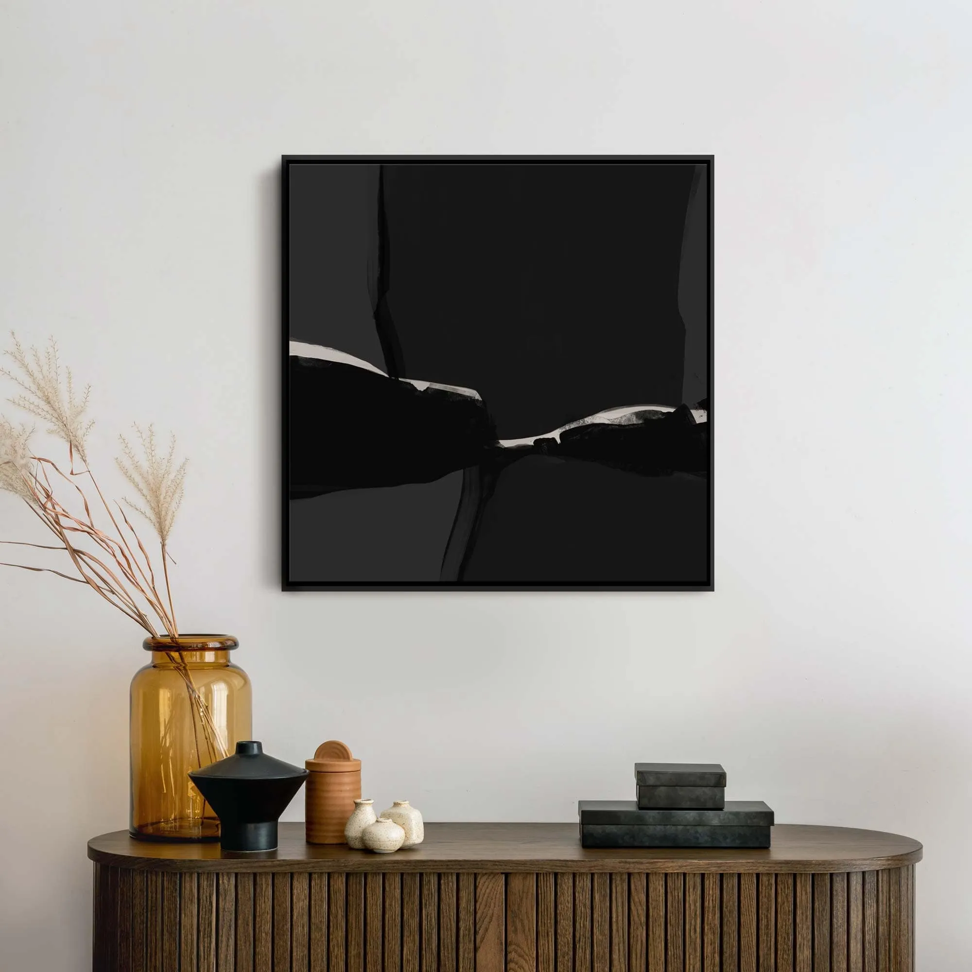 Here and Now Abstract Canvas Art