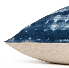 Indigo Mud Cloth Dog Bed