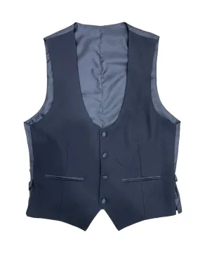 Mazari Textured Performance Stretch Vest - Black 19300