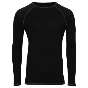 Men's Clima-Wool Merino Crew - Black