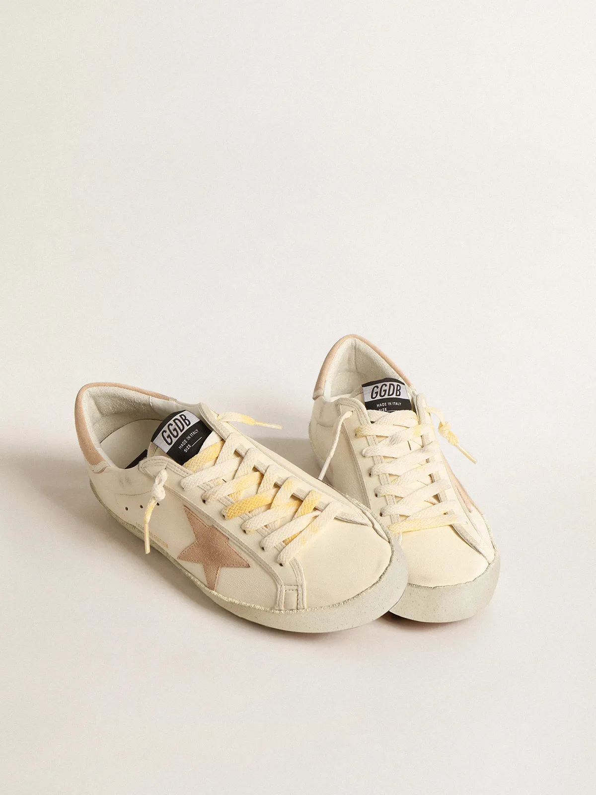 Men’s Super-Star LTD in nappa with suede star and heel tab