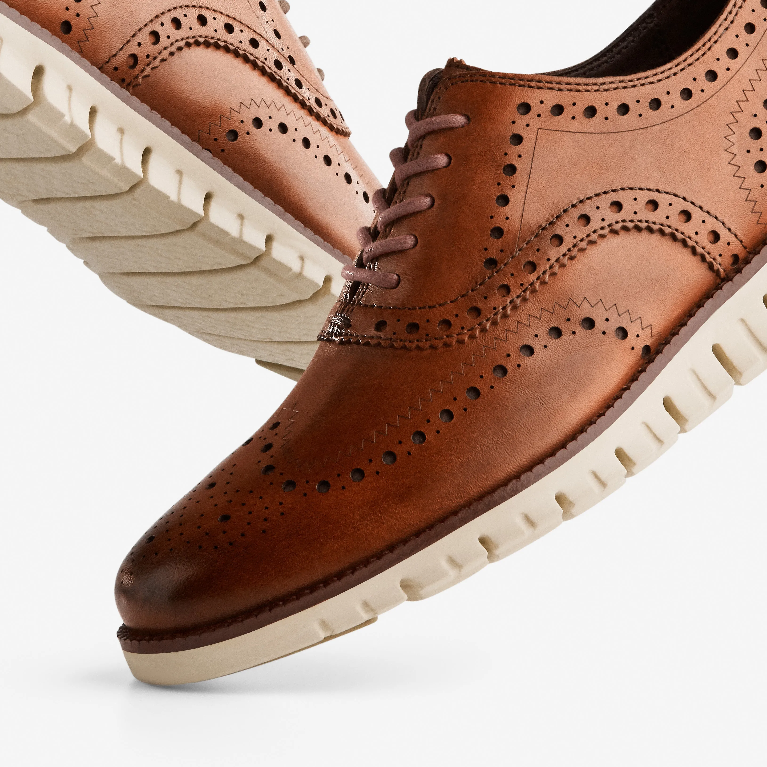 Men's ZERØGRAND Wingtip Oxford