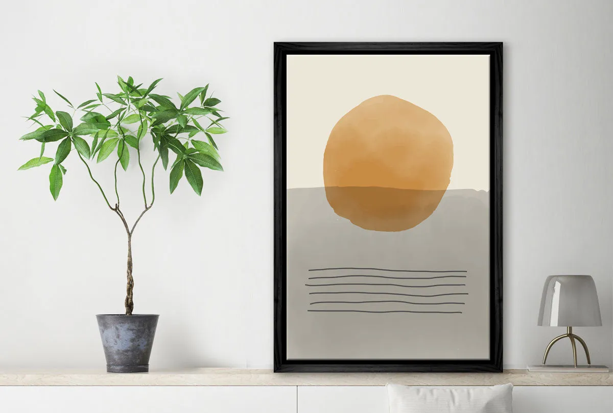 Minimalist Abstract 5B | Abstract Wall Art Print