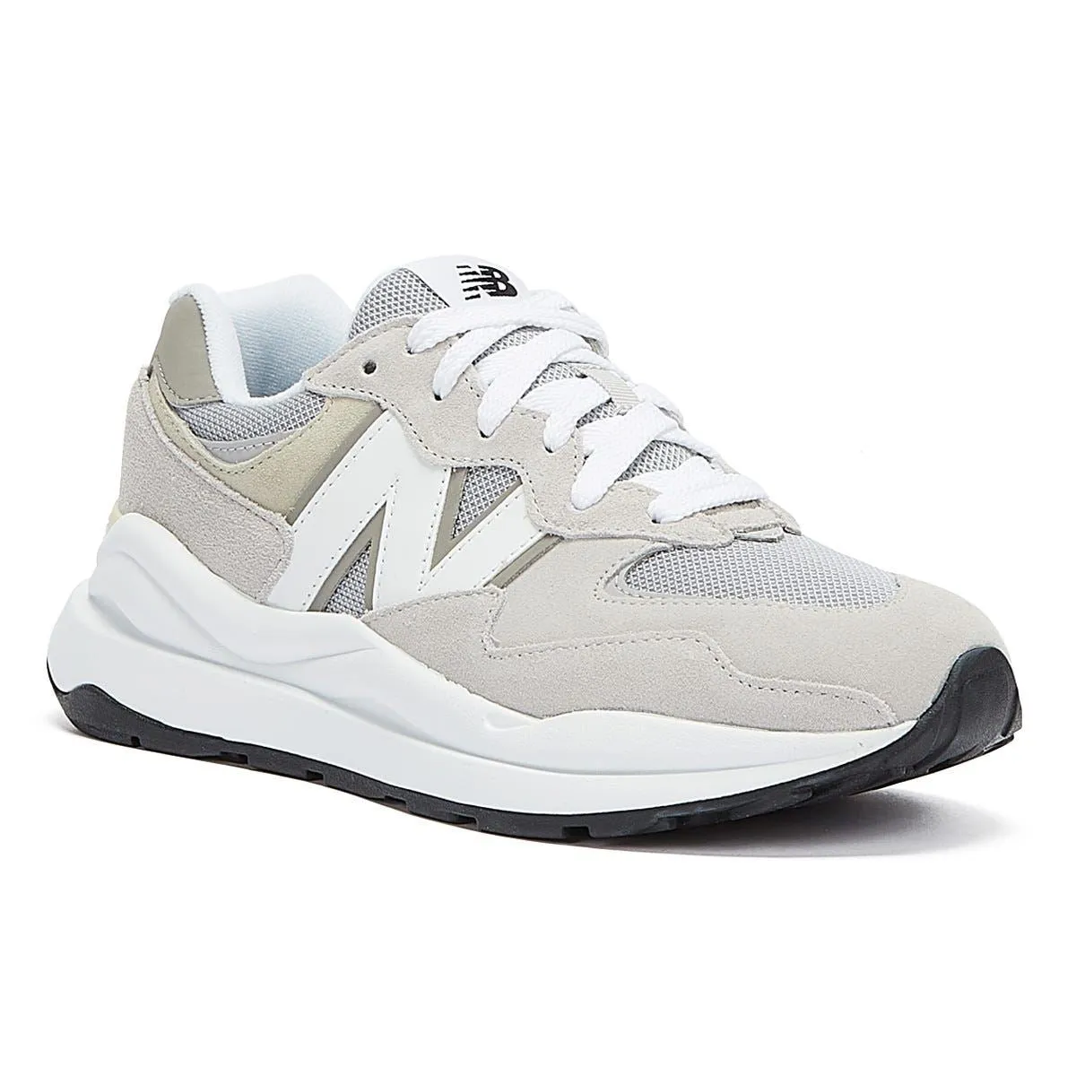 New Balance 57/40 Grey/White Trainers