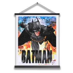 "Batman" DC Comics Crystal Art Scroll