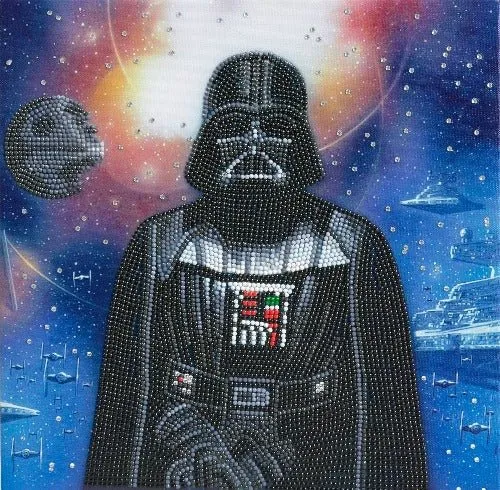 "Darth Vader" Crystal Canvas 30x30cm