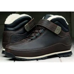 Timberland Mens Eurodub Powerstrap Boot Brown