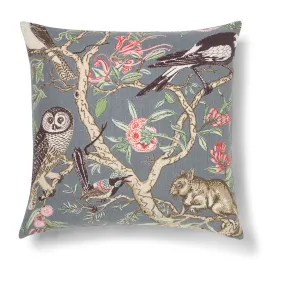 Tree of Life Earth Grey 60x60 Cushion Cover