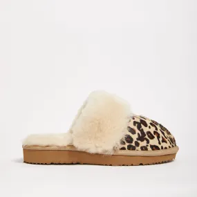 Women's Designer Slipper Baby Leopard