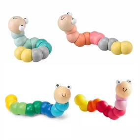 Wooden Wiggly Worm