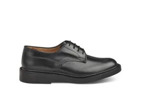 Woodstock Plain Derby Shoe - Black